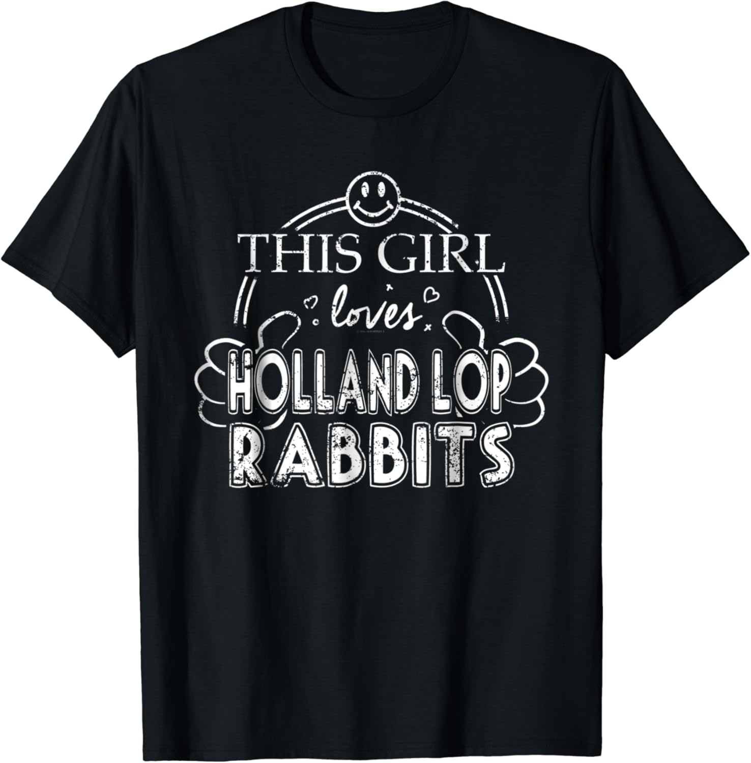 Girl Loves Holland Lop Rabbits Pet Bunny Rabbit Clothing